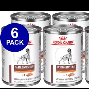 Royal Canin Gastro Intestinal Loaf Canned Wet Dog Food 6 CANS